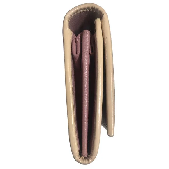 DIOR Vintage Pink Trotter Logo Girly #1 Long Wallet - Picture 8 of 9